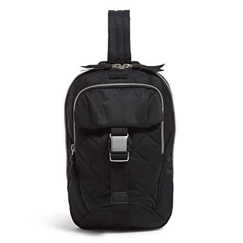 Vera Bradley Performance Twill Utility Sling Backpack, Black 3 Vera Bradley Performance Twill Utility Sling Backpack, Black