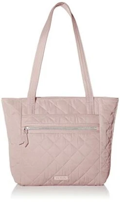 Vera Bradley Performance Twill Small Vera Tote Bag, Dover Mauve