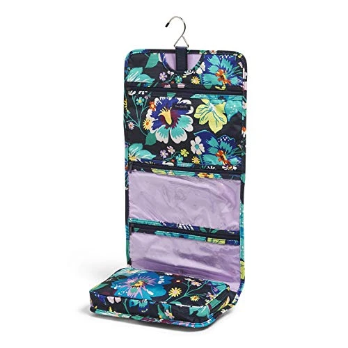 Vera Bradley Women's Lighten Up Hanging Travel Organizer, Firefly Garden 4 Vera Bradley Women's Lighten Up Hanging Travel Organizer, Firefly Garden - Image 2