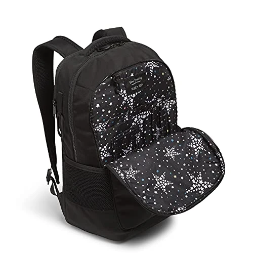 Vera Bradley Recycled Lighten Up Reactive Grand Backpack, Black 5 Vera Bradley Recycled Lighten Up Reactive Grand Backpack, Black - Image 3