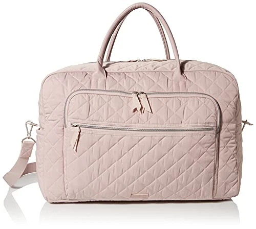 Vera Bradley Performance Twill Grand Weekender Travel Bag, Dover Mauve 3 Vera Bradley Performance Twill Grand Weekender Travel Bag, Dover Mauve