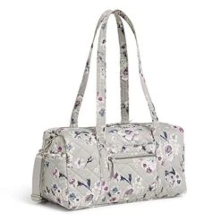 Vera Bradley Performance Twill Small Travel Duffle, Park Stripe 9 Vera Bradley Performance Twill Small Travel Duffle, Park Stripe -Fashion Bag Store 41ArLeA0akL