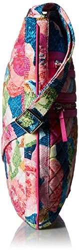 Vera Bradley Iconic Triple Zip Hipster Crossbody, Signature Cotton, Superbloom 6 Vera Bradley Iconic Triple Zip Hipster Crossbody, Signature Cotton, Superbloom - Image 4