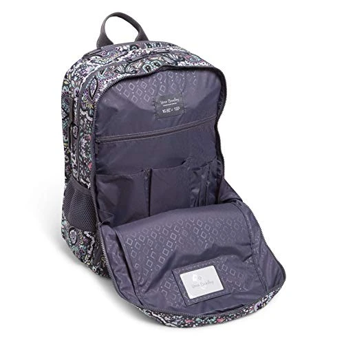 Vera Bradley Recycled Lighten Up Reactive Grand Backpack, Bonbon Medallion 6 Vera Bradley Recycled Lighten Up Reactive Grand Backpack, Bonbon Medallion - Image 4