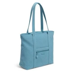 Vera Bradley Microfiber Vera Tote Bag, Seashore Blue -Fashion Bag Store 41 2ZZpEXVL