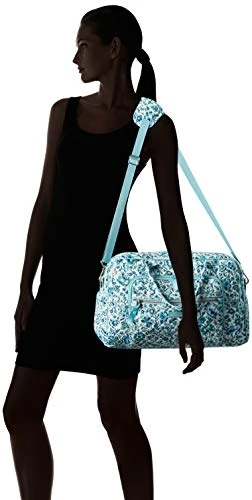 Vera Bradley Cotton Compact Weekender Travel Bag, Cloud Vine 4 Vera Bradley Cotton Compact Weekender Travel Bag, Cloud Vine - Image 2