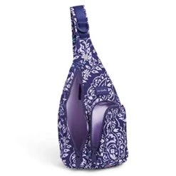 Vera Bradley Recycled Lighten Up Reactive Mini Sling Backpack, Belle Paisley -Fashion Bag Store 41d7ABsUD0L