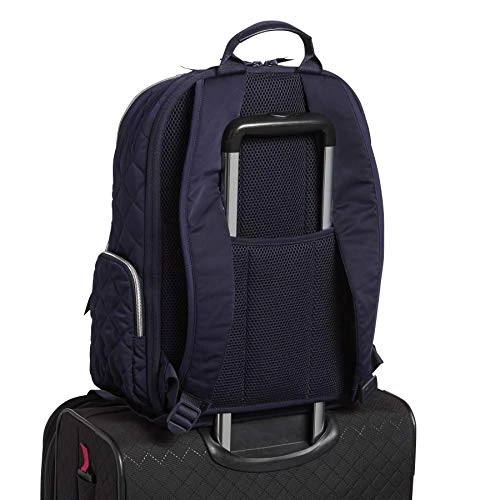 Vera Bradley Performance Twill Commuter Backpack, Classic Navy 5 Vera Bradley Performance Twill Commuter Backpack, Classic Navy - Image 3