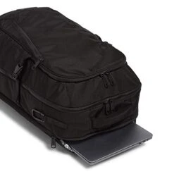 Vera Bradley Recycled Lighten Up Reactive Lay Flat Travel Backpack, Black -Fashion Bag Store 41o3vda23SL