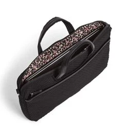 Vera Bradley Women's Microfiber Slim Laptop Case, Classic Black -Fashion Bag Store 41wR9eZYI8L