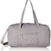 Vera Bradley Women's Performance Twill Medium Travel Duffle Bag, Tranquil Gray, One Size -Fashion Bag Store 41zhgJ QwoL