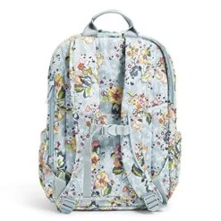 Vera Bradley Cotton XL Campus Backpack, Floating Garden -Fashion Bag Store 513rni4PwnL