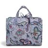 Vera Bradley Women's Signature Cotton Hanging Travel Organizer, Makani Paisley, One Size -Fashion Bag Store 514RJc2i2OL