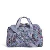 Vera Bradley Women's Lighten Up Compact Weekender Travel Bag, Kona Paisley -Fashion Bag Store 517l63IENAL