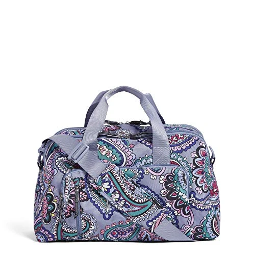 Vera Bradley Women's Lighten Up Compact Weekender Travel Bag, Kona Paisley 3 Vera Bradley Women's Lighten Up Compact Weekender Travel Bag, Kona Paisley