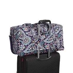 Vera Bradley Women's Cotton Lay Flat Travel Duffle Bag, French Paisley, One Size 10 Vera Bradley Women's Cotton Lay Flat Travel Duffle Bag, French Paisley, One Size -Fashion Bag Store 518FgtoqKPL