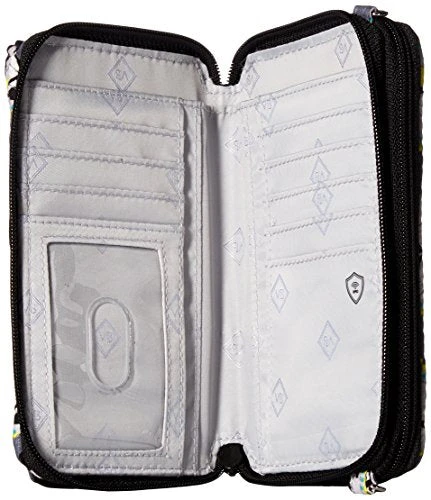 Vera Bradley RFID All In One Crossbody-Signature, Heritage Leaf 8 Vera Bradley RFID All In One Crossbody-Signature, Heritage Leaf - Image 6