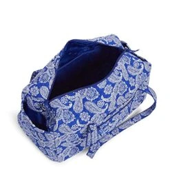 Vera Bradley Unisex Adult Collegiate Large Duffle (Multiple Teams Available) Travel Bag, University Of Florida Royal/White Bandana, One Size US -Fashion Bag Store 51FeWzOyonL