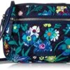 Vera Bradley Iconic RFID Little Crossbody, Signature Cotton, Moonlight Garde -Fashion Bag Store 51H 2BHUs2KmL