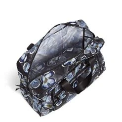 Vera Bradley Packable Weekender Travel Bag, Blooms Shower Black -Fashion Bag Store 51MLi5OME L