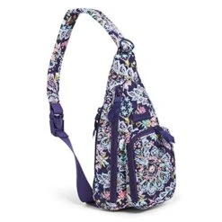 Vera Bradley Women's Signature Cotton Mini Sling Backpack, French Paisley, One Size 12 Vera Bradley Women's Signature Cotton Mini Sling Backpack, French Paisley, One Size -Fashion Bag Store 51MgdwIrAJL
