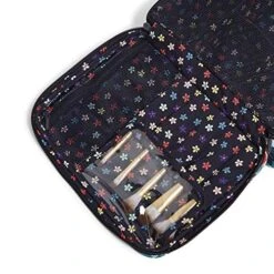 Vera Bradley Cotton Grand Vanity Toiletry Makeup Organizer Case, Happy Blooms -Fashion Bag Store 51Q1Megd41L