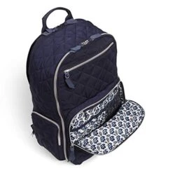 Vera Bradley Performance Twill Commuter Backpack, Classic Navy 9 Vera Bradley Performance Twill Commuter Backpack, Classic Navy -Fashion Bag Store 51Q8Xk5XWYL