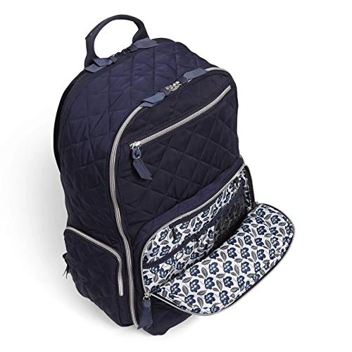 Vera Bradley Performance Twill Commuter Backpack, Classic Navy 6 Vera Bradley Performance Twill Commuter Backpack, Classic Navy - Image 4