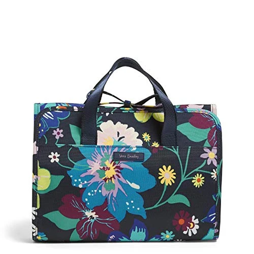 Vera Bradley Women's Lighten Up Hanging Travel Organizer, Firefly Garden 5 Vera Bradley Women's Lighten Up Hanging Travel Organizer, Firefly Garden - Image 3