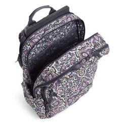 Vera Bradley Women's Signature Cotton XL Campus Backpack, Bonbon Medallion, One Size 11 Vera Bradley Women's Signature Cotton XL Campus Backpack, Bonbon Medallion, One Size -Fashion Bag Store 51R27VhjSML