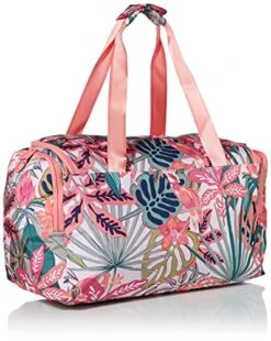 Vera Bradley Women's Recycled Lighten Up Reactive Small Gym Bag Travel, Rain Forest Canopy Coral, One Size 13 Vera Bradley Women's Recycled Lighten Up Reactive Small Gym Bag Travel, Rain Forest Canopy Coral, One Size -Fashion Bag Store 51SQ6v E8TS