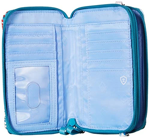 Vera Bradley Iconic RFID All In One Crossbody, Signature Cotton, Shore Thing 7 Vera Bradley Iconic RFID All In One Crossbody, Signature Cotton, Shore Thing - Image 5