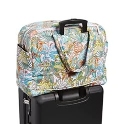 Vera Bradley Women's Utility Travel Bag, Rain Forest Canopy-Recycled Cotton, One Size -Fashion Bag Store 51TqfJePZ6S