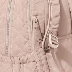 Vera Bradley Performance Twill Campus Backpack, Dover Mauve -Fashion Bag Store 51U4dkgLqjS