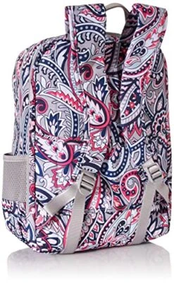 Vera Bradley Women's Recycled Lighten Up Reactive Grand Backpack, Gramercy Paisley, One Size -Fashion Bag Store 51UIlpCLl2L