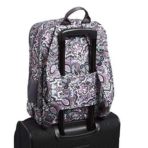 Vera Bradley Recycled Lighten Up Reactive Grand Backpack, Bonbon Medallion 5 Vera Bradley Recycled Lighten Up Reactive Grand Backpack, Bonbon Medallion - Image 3
