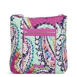 Vera Bradley Iconic Hipster Crossbody Bag, Signature Cotton, Wildflower Paisley