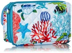 Vera Bradley Iconic RFID All In One Crossbody, Signature Cotton, Shore Thing 10 Vera Bradley Iconic RFID All In One Crossbody, Signature Cotton, Shore Thing -Fashion Bag Store 51ZXej 56AL