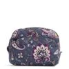 Vera Bradley Women's Signature Cotton Medium Cosmetic Makeup Organizer Bag, Felicity Paisley, One Size 1 Vera Bradley Women's Signature Cotton Medium Cosmetic Makeup Organizer Bag, Felicity Paisley, One Size -Fashion Bag Store 51cRswdOnUL