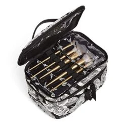 Vera Bradley Cotton Brush Up Cosmetic Makeup Organizer Case, Bedford Blooms -Fashion Bag Store 51cTAXdC5lL