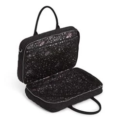 Vera Bradley Women's Performance Twill Lay Flat Weekender Travel Bag, Black, One Size 11 Vera Bradley Women's Performance Twill Lay Flat Weekender Travel Bag, Black, One Size -Fashion Bag Store 51d5KPF4iLL