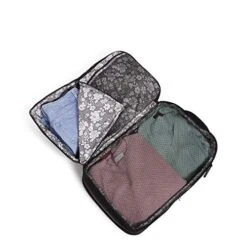 Vera Bradley Recycled Lighten Up Reactive Lay Flat Travel Backpack, Black -Fashion Bag Store 51fLpyYINNL