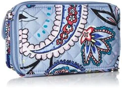 Vera Bradley Iconic RFID All In One Crossbody, Signature Cotton, Makani Paisley -Fashion Bag Store 51gc17dBWPL