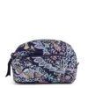 Vera Bradley Women's Cotton Mini Cosmetic Makeup Organizer Bag, French Paisley, One Size -Fashion Bag Store 51i2CVz3YsL