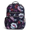 Vera Bradley Performance Twill XL Campus Backpack, Mayfair In Bloom -Fashion Bag Store 51iDfSTFUqL