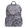 Vera Bradley Recycled Lighten Up Reactive Grand Backpack, Bonbon Medallion -Fashion Bag Store 51lYUm7lvdL