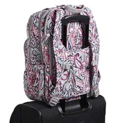 Vera Bradley Signature Cotton XL Campus Backpack, Gramercy Paisley -Fashion Bag Store 51rBloGDqSL