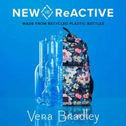 Vera Bradley Recycled Lighten Up Reactive Sling Backpack, Belle Paisley -Fashion Bag Store 51s7uT0ElPL