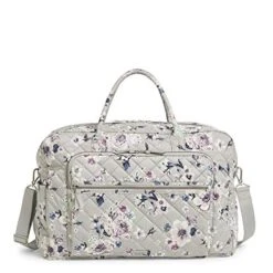 Vera Bradley Performance Twill Grand Weekender Travel Bag, Park Stripe