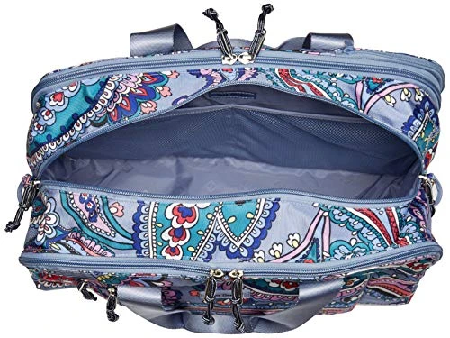 Vera Bradley Women's Lighten Up Compact Weekender Travel Bag, Kona Paisley 5 Vera Bradley Women's Lighten Up Compact Weekender Travel Bag, Kona Paisley - Image 3